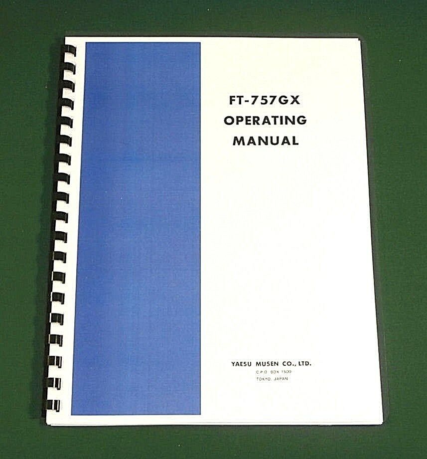 yaesu 757gx manual